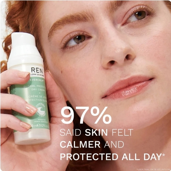 Ren Clean Skincare | Evercalm Global Protection Day Cream | Brand New in Box - Picture 4 of 8